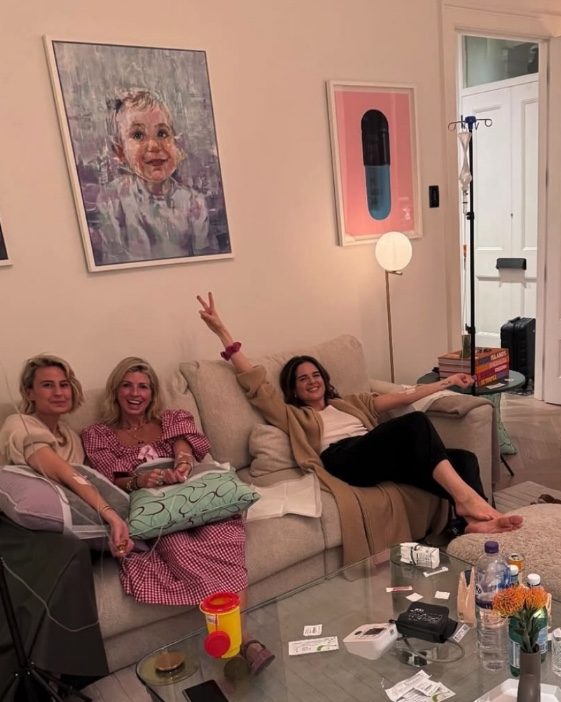 4th IV drip fee with a group visit booking until the end of January